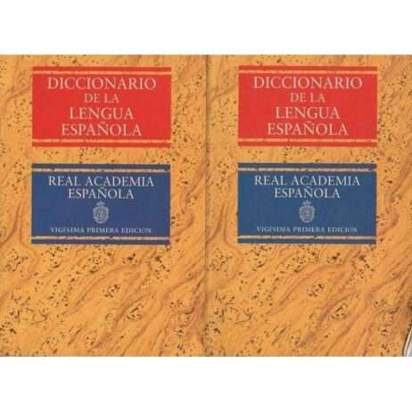 Diccionario de la lengua española 21ª edic. (2 volúmenes)